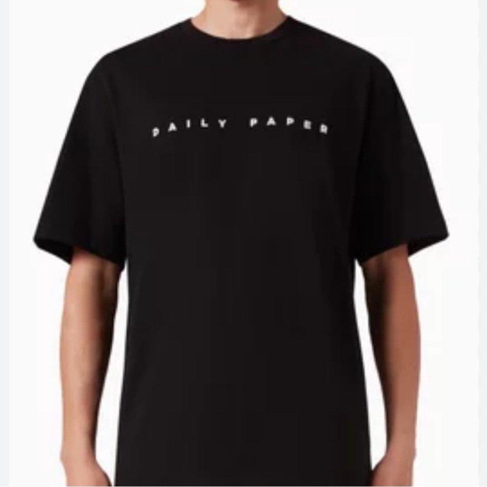 Daily Paper Black Men's Shirt Sz Large 100% heavy Cotton